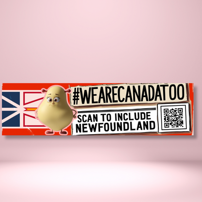 #WeAreCanadaToo Bumper Sticker