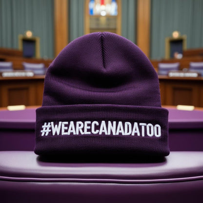 #WeAreCanadaToo Cuffed Beanie