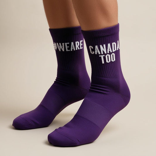 #WeAreCanadaToo Men’s Socks