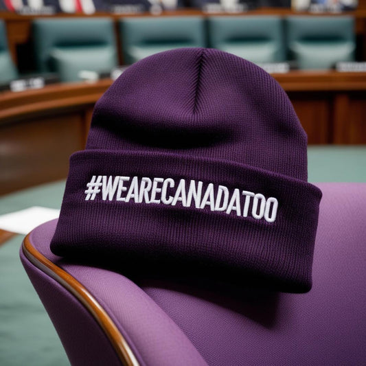 #WeAreCanadaToo Cuffed Beanie