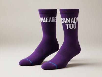 #WeAreCanadaToo Men’s Socks