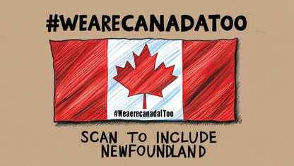 #WeAreCanadaToo Bumper Sticker