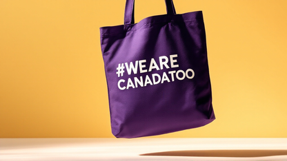 #WeAreCanadaToo Tote Bag